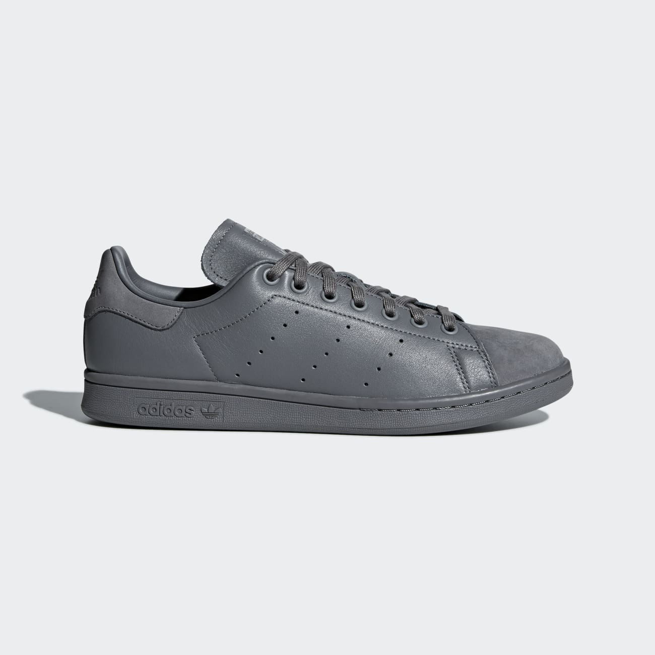 Adidas Stan Smith Férfi Originals Cipő - Sötét Szürke [D77077]